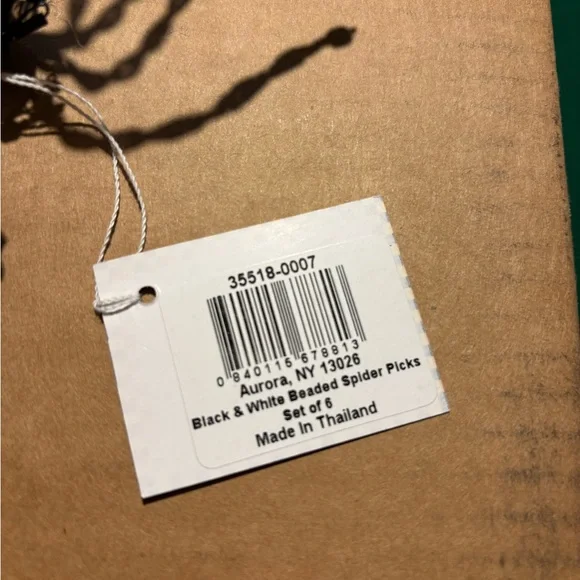 Brand New! Mackenzie Childs Spider Picks-set of 6-Two sets available - Picture 3 of 4